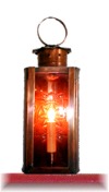 6in. dia x 9 Interior Lancaster Lamp Lighters Table Lantern